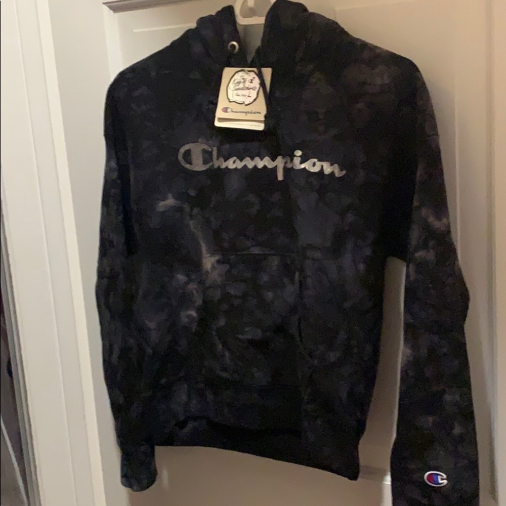champion tie dye sweatshirt